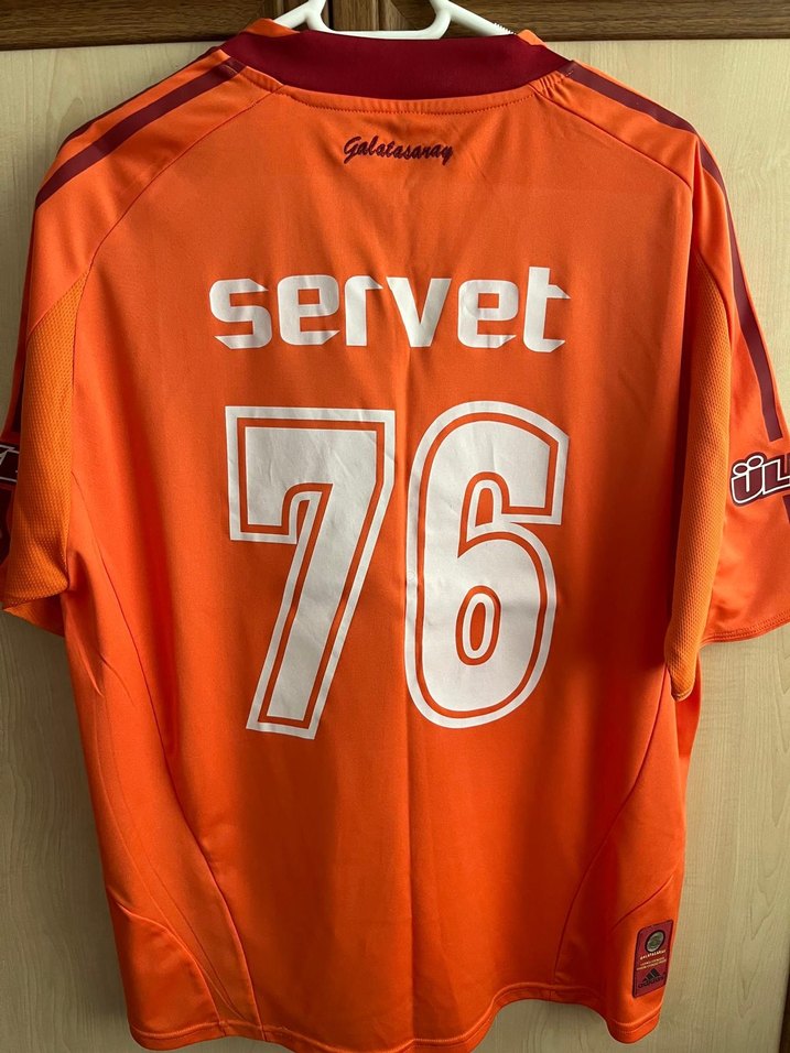 Erkek Turuncu Adidas Galatasaray Forması - Görsel 3