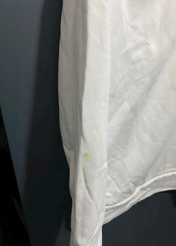 Diğer Baskılı Beyaz Kadın Sweatshirt