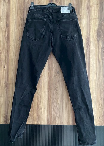 Erkek Siyah Denim Jean - Görsel 2