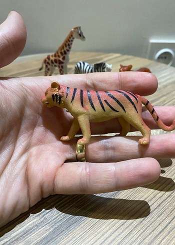 Kahverengi Safari Hayvan Figürleri Seti - Görsel 2