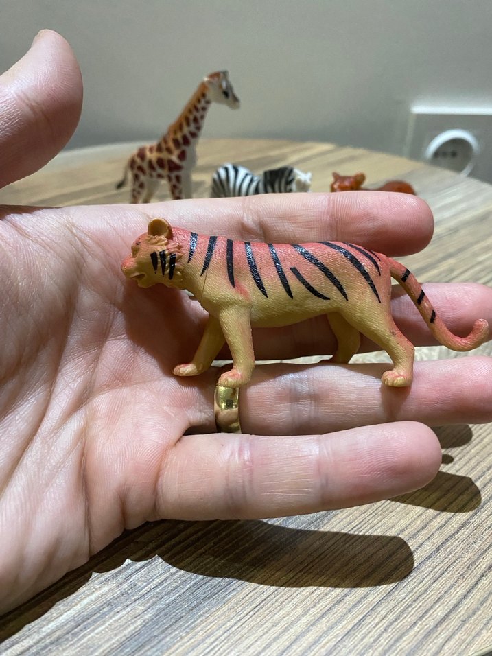 Kahverengi Safari Hayvan Figürleri Seti - Görsel 2