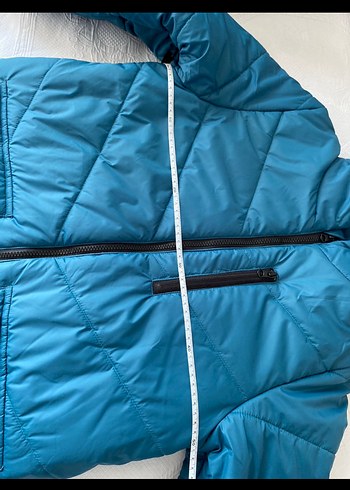 Erkek Çocuk Kapüşonlu Mavi Mont - Görsel 3