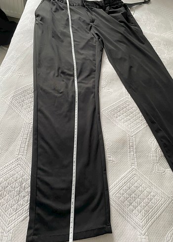 Siyah erkek Regular Fit Kumaş Pantolon - Görsel 7