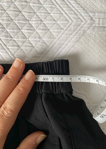 Siyah paraşüt pantolon - Görsel 4