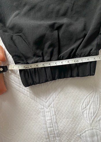 Siyah paraşüt pantolon - Görsel 5