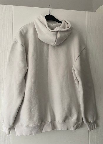 Nike Beyaz Kapüşonlu Sweatshirt - Görsel 5
