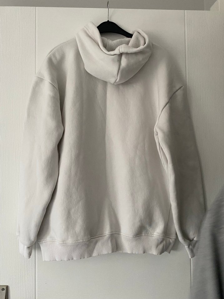 Nike Beyaz Kapüşonlu Sweatshirt - Görsel 4