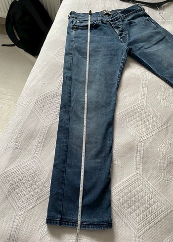 Erkek Lacivert Regular Fit Kot Pantolon - Görsel 3