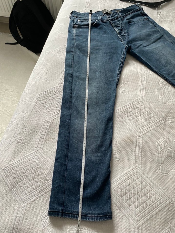 Erkek Lacivert Regular Fit Kot Pantolon - Görsel 3