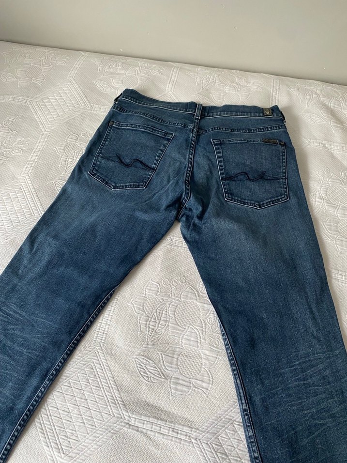 Erkek Lacivert Regular Fit Kot Pantolon - Görsel 2