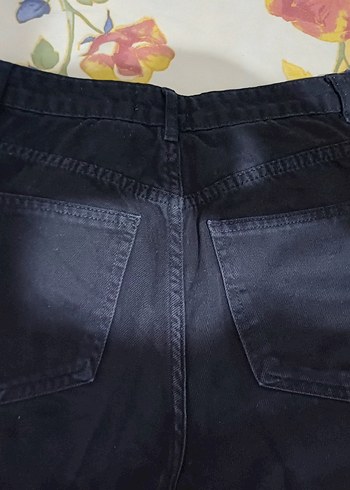 Defacto Siyah Bol Kesim Midi Kot Pantolon