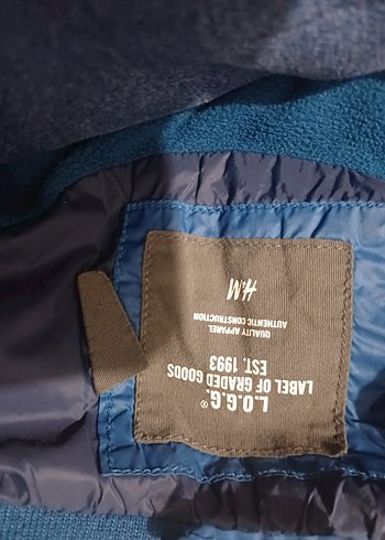 Kapüşonlu Koyu Mavi Erkek Çocuk yelek Mont Marka hm - Görsel 3