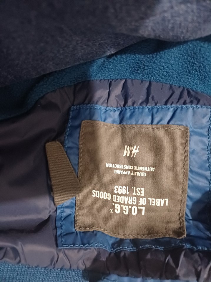 Kapüşonlu Koyu Mavi Erkek Çocuk yelek Mont Marka hm - Görsel 3