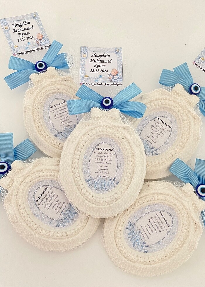 Kokulutaş bebek hediyelik magnet - Görsel 2