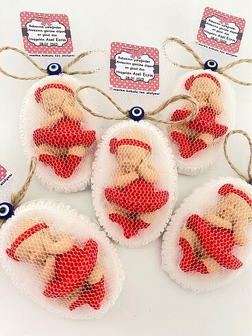 Kokulutaş bebek hediyelik magnet