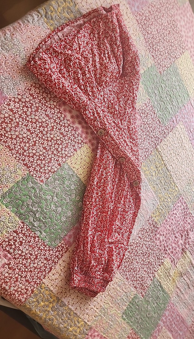 Pembe Bağlamalı Uzun Bohem  Etek - Görsel 3