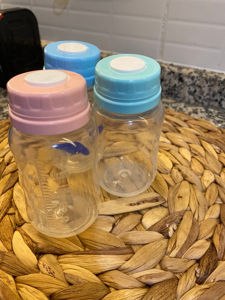 Bebek süt saklama şişeleri 3'lü Set - Görsel 2