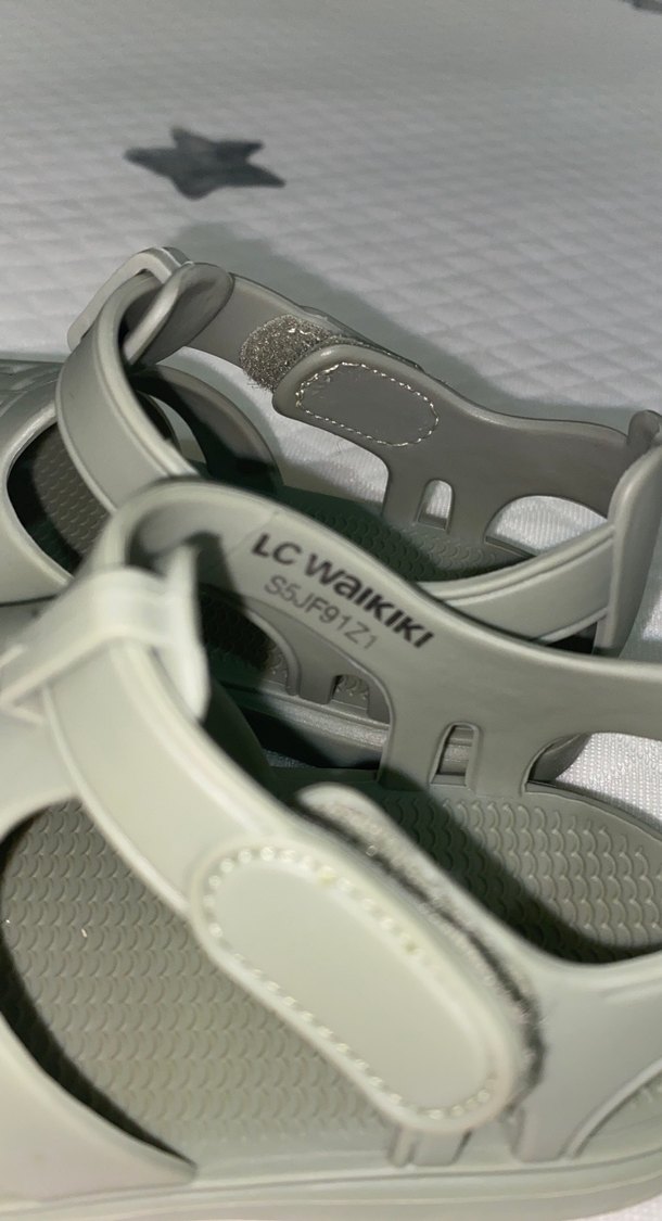 Gri Erkek Çocuk Tokalı Terlik - Görsel 5