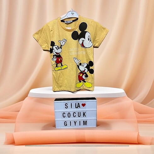 Zara Zara mıckey mouse 2?li takım