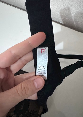 Siyah Dantelli penti südyen - Görsel 2