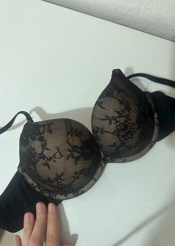 Siyah Dantelli penti südyen - Görsel 3