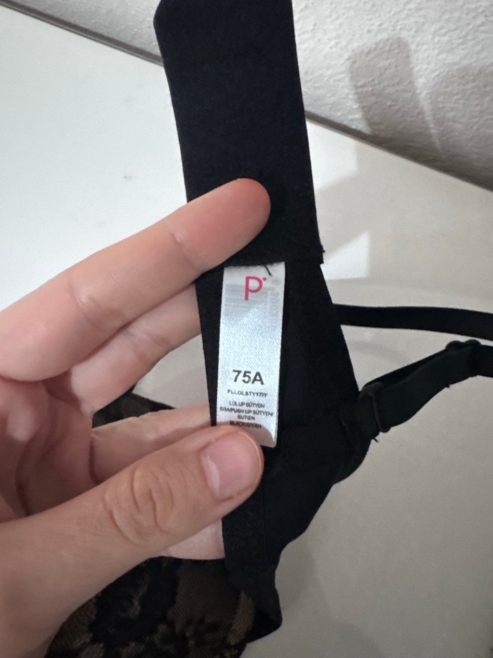 Siyah Dantelli penti südyen - Görsel 2