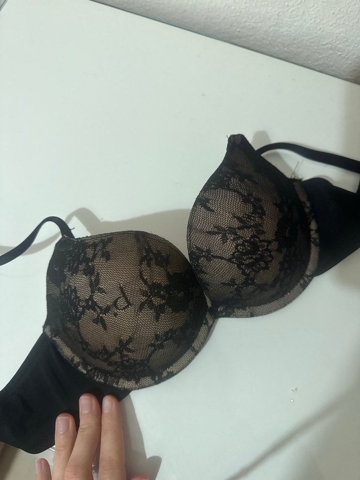 Siyah Dantelli penti südyen - Görsel 3