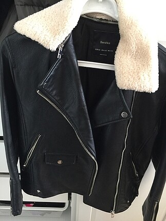 Bershka deri ceket