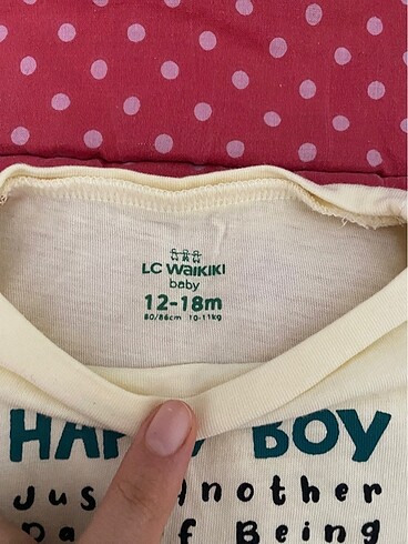 LC Waikiki Erkek bebek tişört