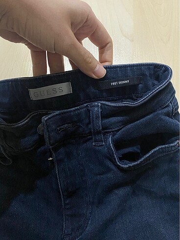 Guess lacivert skinny jean