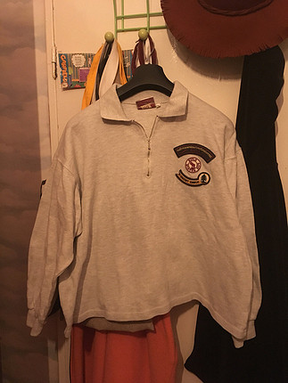 l Beden ten rengi Renk Vintage sweatshirt