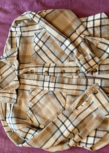 Defacto Erkek Bej Ekoseli Badge - Görsel 2