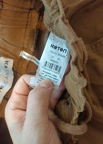 13-14 Yaş Beden Kot pantalo