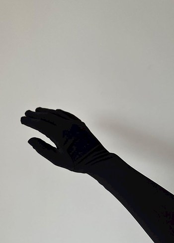 Siyah Gotik Kadın Eldivenleri - Görsel 2