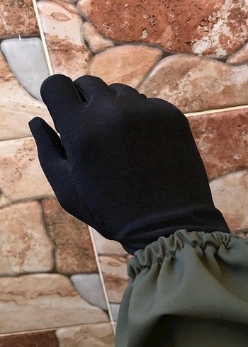 Siyah Gotik Kadın Eldivenleri - Görsel 3