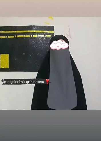 Gri peçe iç peçe