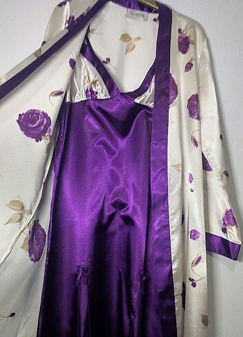 s Beden mor Renk Pijama takımı 