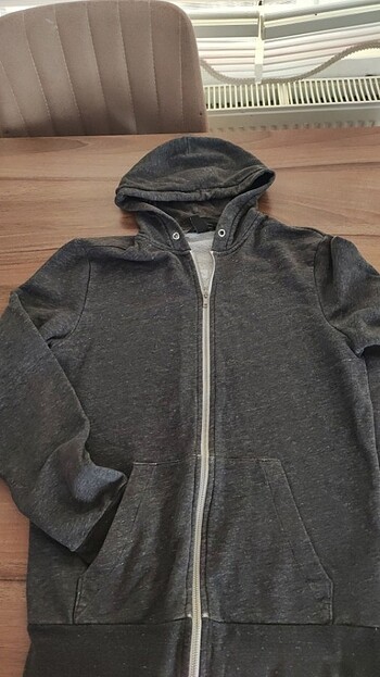 H&M Fermuarlı sweatshirt 