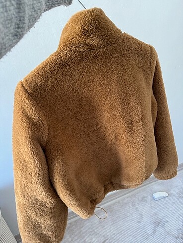 m Beden camel Renk Kısa kürk ceket