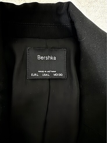 s Beden Bershka blazer ceket