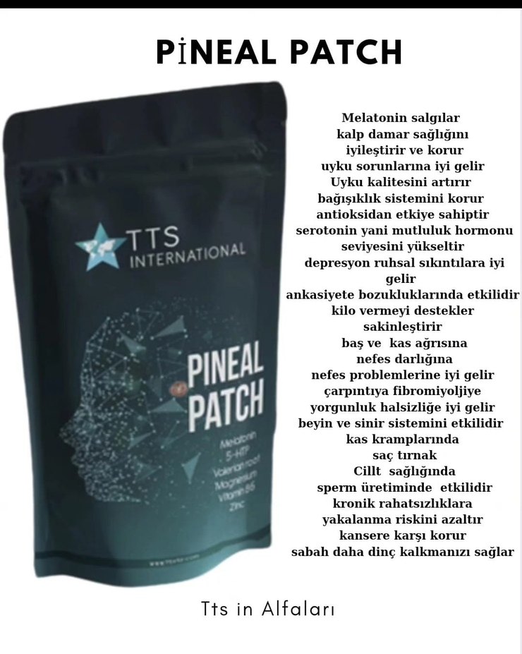 TTS International Pineal Patch - Görsel 4