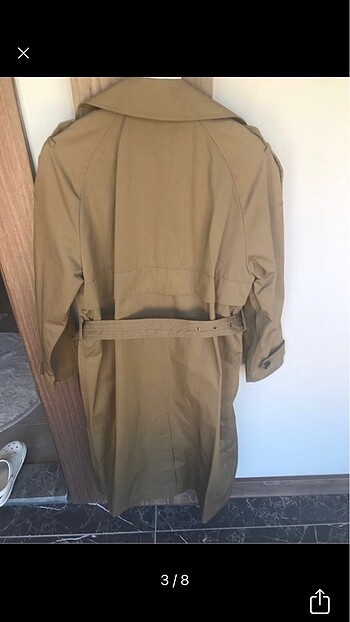s Beden camel Renk PULL & BEAR TRENÇKOT