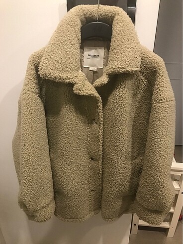 PULL&BEAR SUNİ YÜNLÜ MONT