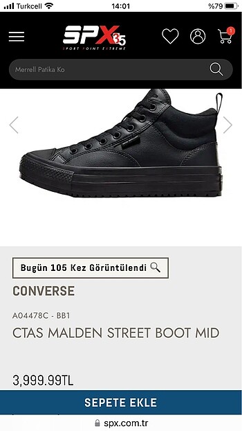39 Beden CONVERSE BOT
