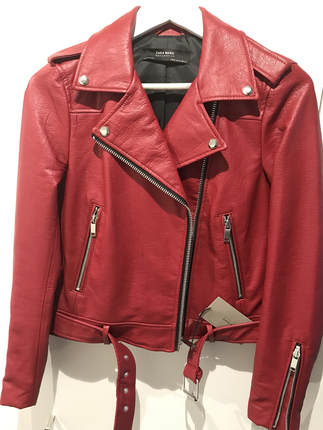 Zara Zara biker deki ceket sıfır ürün