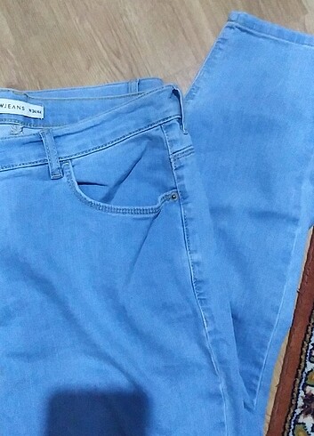 44 Beden mavi Renk Kot pantolon