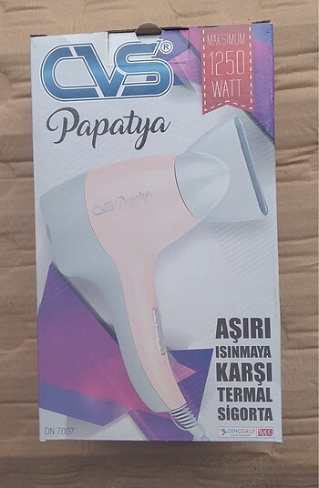 CVS PAPATYA FÖN MAKİNESİ