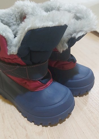 24 Beden mavi Renk Kız Çocuk Mavi Baskılı Street Wear Bot