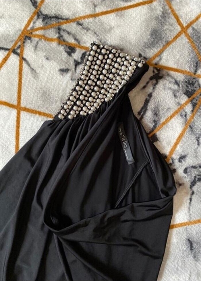 Tek kol mini abiye - Görsel 5