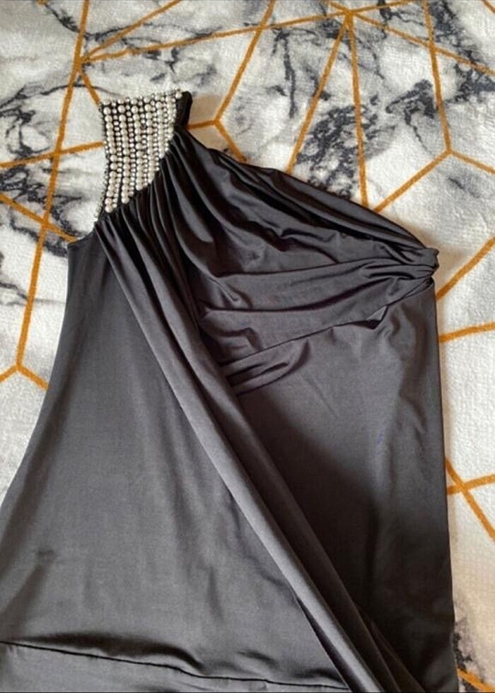 Tek kol mini abiye - Görsel 4